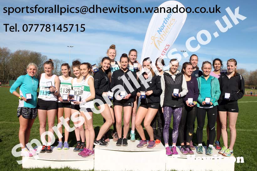 Womens Northern 6 Stage Road Relay, Stanley Park, Blackpool. Photo: David T. Hewitson/Sports for All Pics